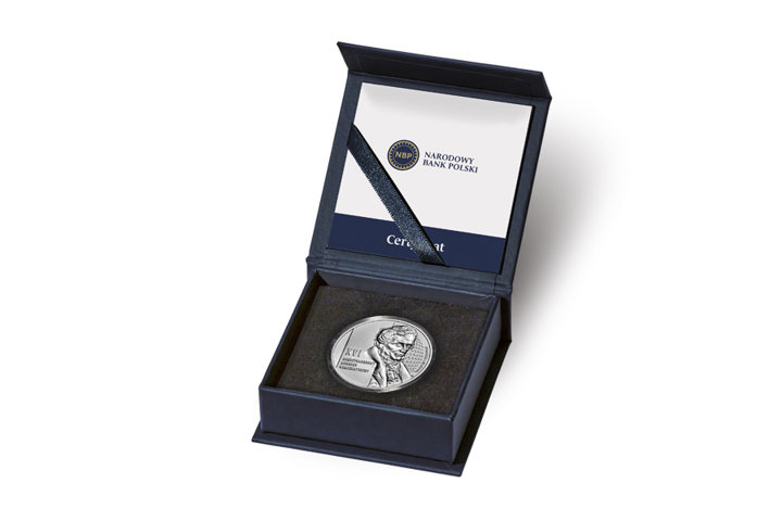 Al XVI-lea Congres Internațional de Numismatică 50 zł argint 2022 High Relief