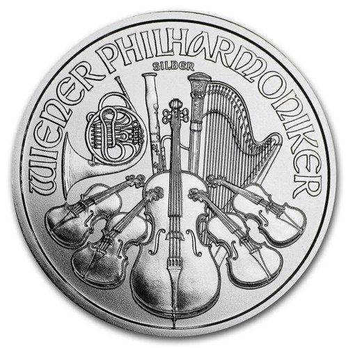 Wiedeński Filharmonik 1 uncja Srebra 2018