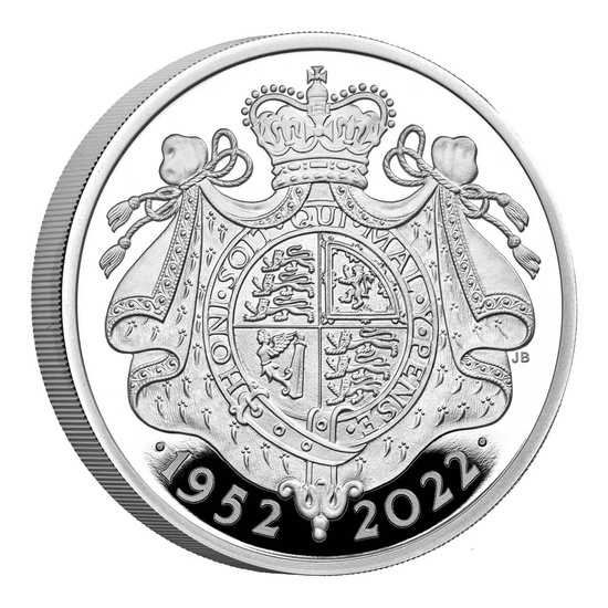 The Platinum Jubilee Celebration Two-Coin Set 2022 Proof