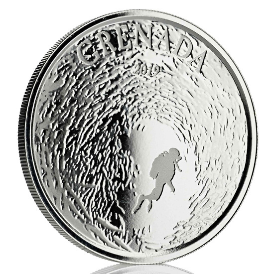 Grenada: Diving Paradise 1 oz Silber 2019
