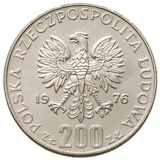 200 zł XXI Olimpiadi 1976