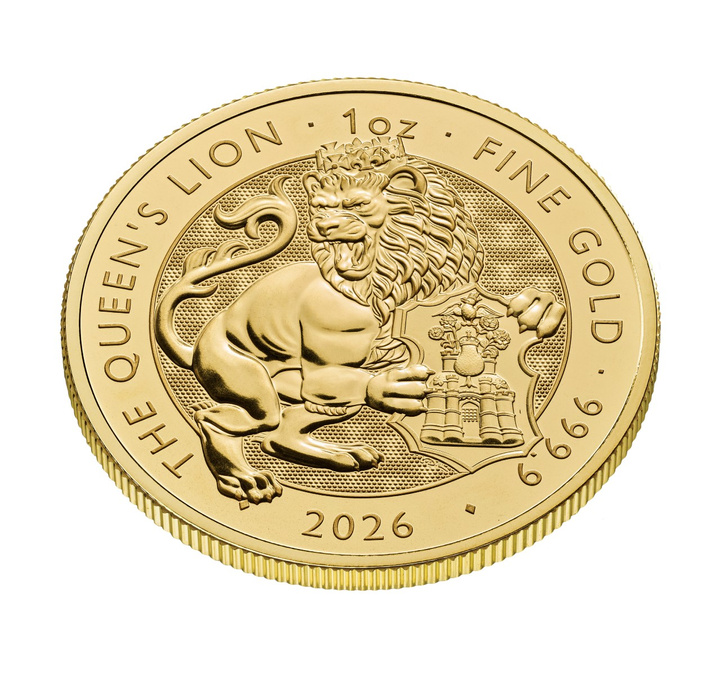 The Royal Tudor Beasts: The Queen’s Lion 1 uncja Złota 2026