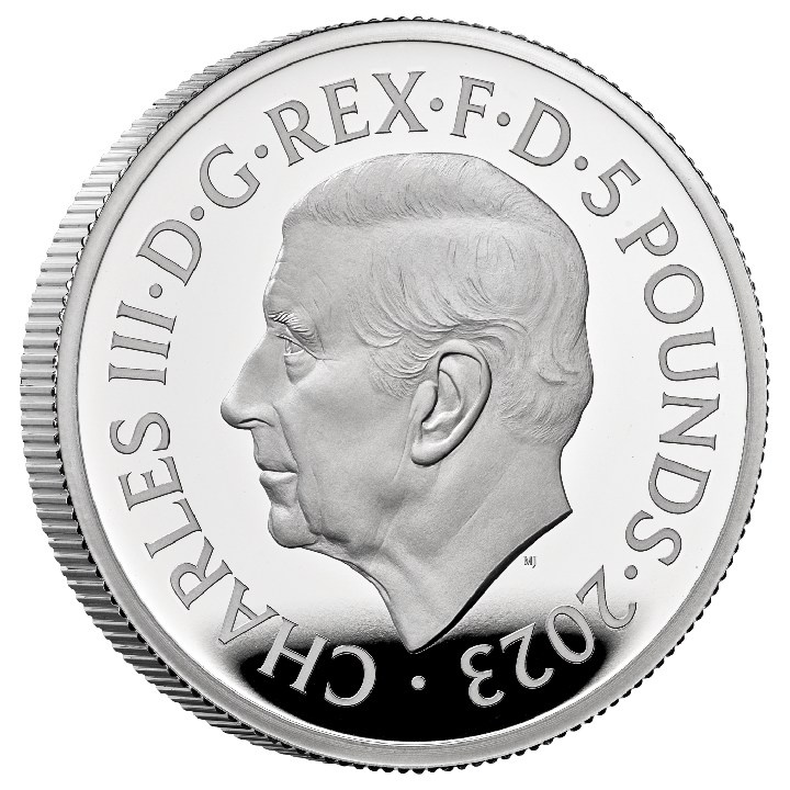 Britannia 2 unce stříbra 2023 Proof