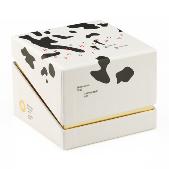 Croacia: Perro Dálmata de color 1 oz Plata 2021