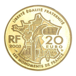 Chambord 1/2 oncia d'oro 2003 Proof