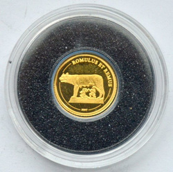 Romulus i Remus 0,5 g Złota 2007 Proof