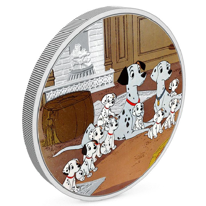 Niue: Disney Mickey Mouse - Aim High colorato 1 oncia d'argento 2020 Proof