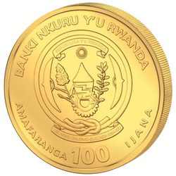 Rwanda: Nautical Ounce - Kruzenshtern 1/12 uncji Złota 2026