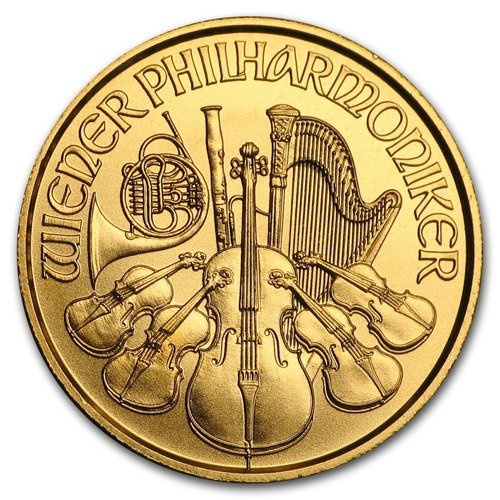 Philharmonique de Vienne 1/25 once d'or 2018