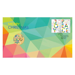 Merry Christmas Hliníková mince 2022 (mince v kartě)