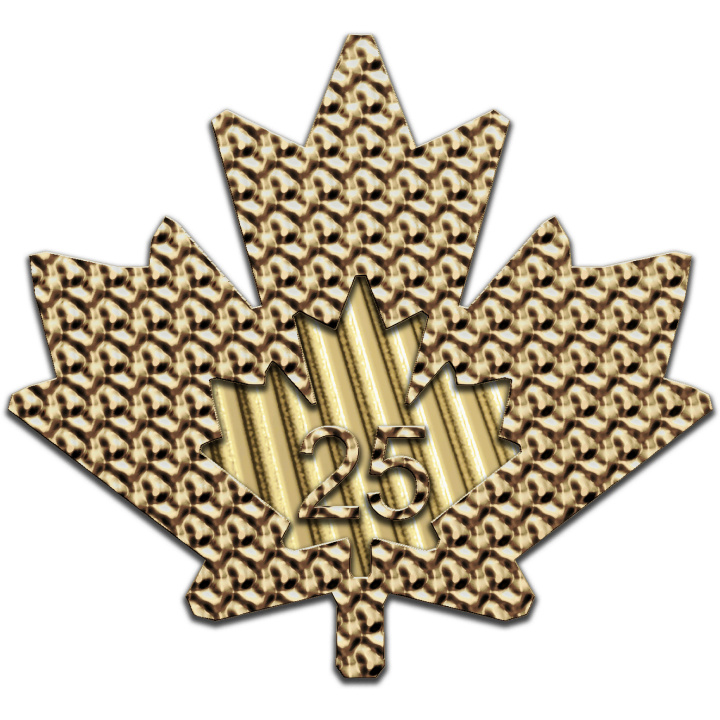 Feuille d'érable canadienne 1 once d'or 2025