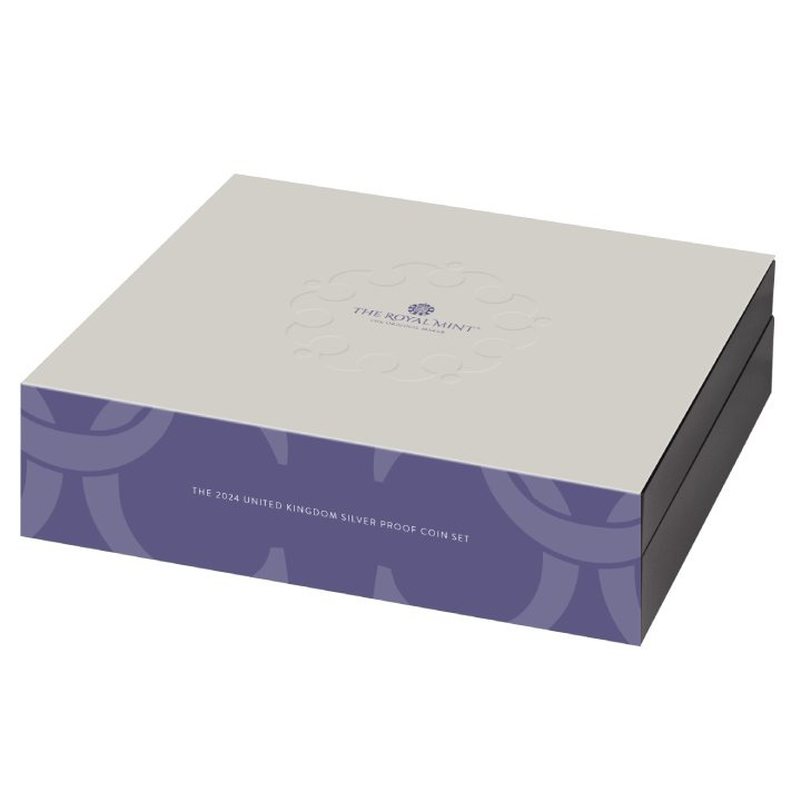 The 2024 United Kingdom Silver Proof 13 Coins Set