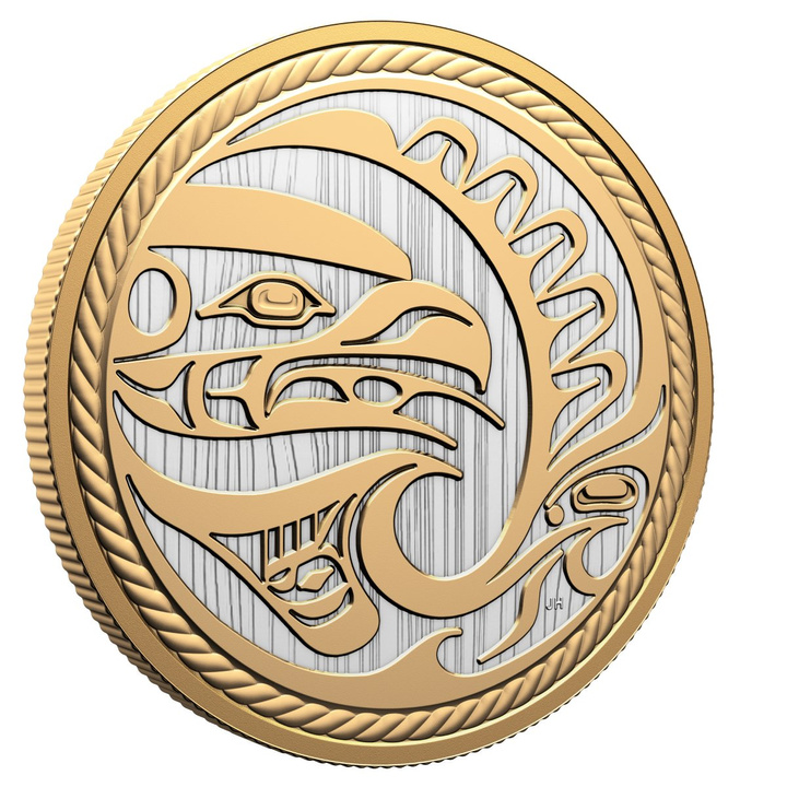 Kanada: The Hunter pozlacený 10 uncí Stříbra 2025 Proof