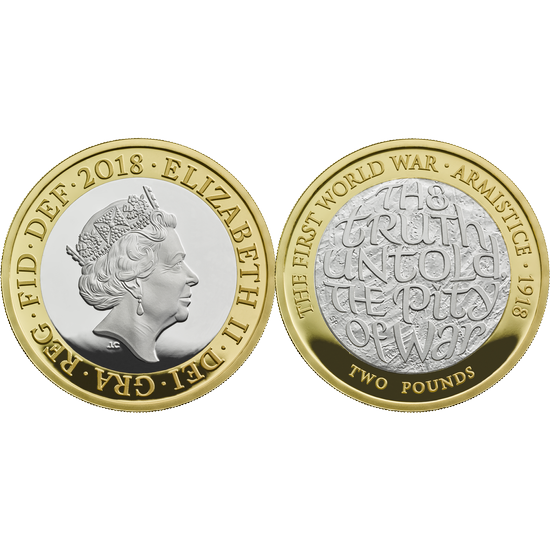 Lote de 14 monedas de plata Gran Bretaña 2018 Proof