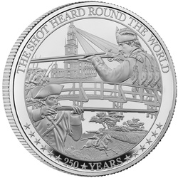 The Battle of Independence 1 oz Silver 2025 Proof