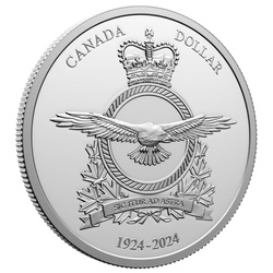 Set Canada: 100° anniversario della Royal Canadian Air Force - Edizione speciale 7 monete d'argento 2024 Proof
