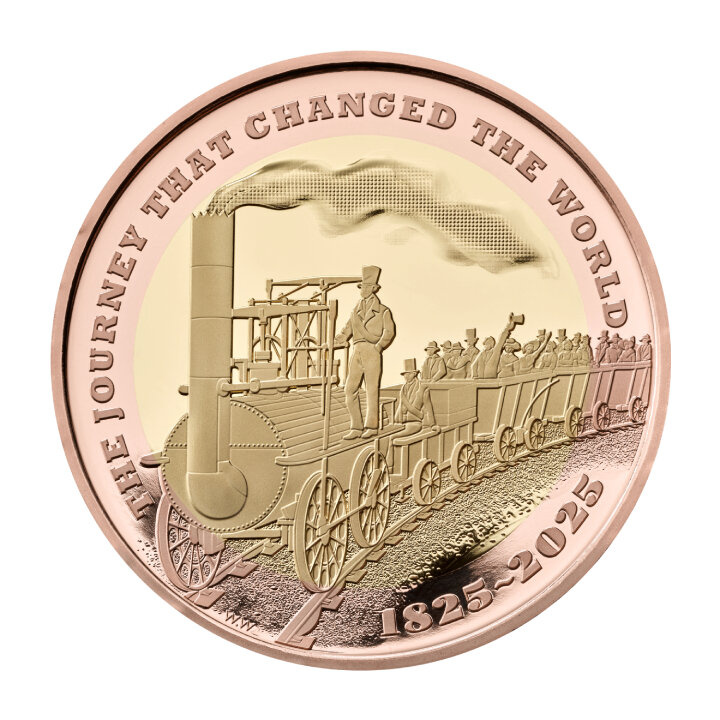 Zestaw 5 monet Wielka Brytania Złoto 2025 Proof Commemorative Coin