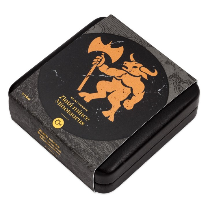 Niue: Mythical Creatures - Minotaur $5 Gold 2022 Proof