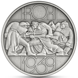 Agression soviétique contre la Pologne - 17 septembre 1939 20 zł Argent 2023