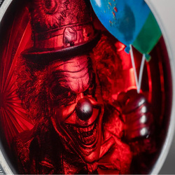 Cook Islands Phobias - Coulrophobia 2 oz Silver 2026 Ultra High Relief