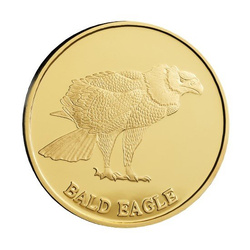 Águila americana de cola blanca 31 gramos Oro 2015