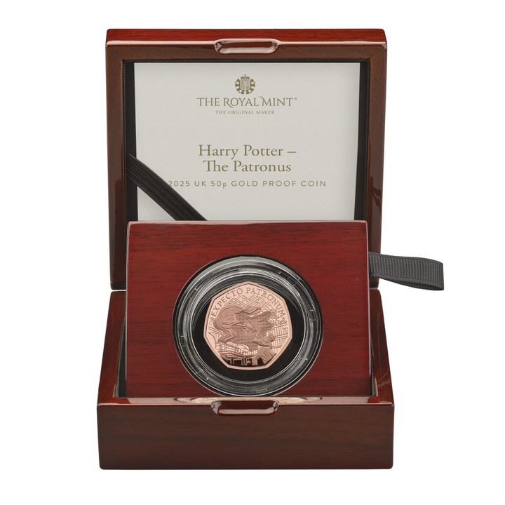 Harry Potter: The Patronus 50p Oro 2025 Proof