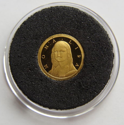 Mona Lisa 0,5 g Gold 2006 Proof