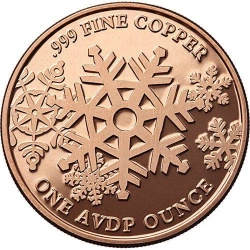 Ať sněží! 1 unce mědi