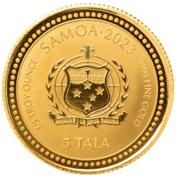 Samoa: The Teacher 1/5 uncji Złota 2023 Prooflike