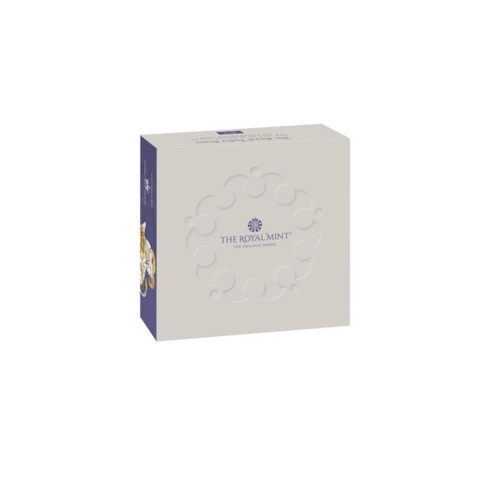 Las Bestias Reales Tudor: El Yale de Beaufort 2 oz Plata 2023 Proof