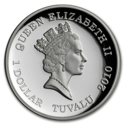 Pheidippidis' Marathon Run 1 oz Silver 2010 PROOF High Relief