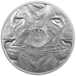 Big Five III : Lion 1 once d'argent 2025