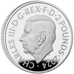 Dinosaurs: Iconic Specimens - Diplodocus 1 oz Silver 2024 Proof