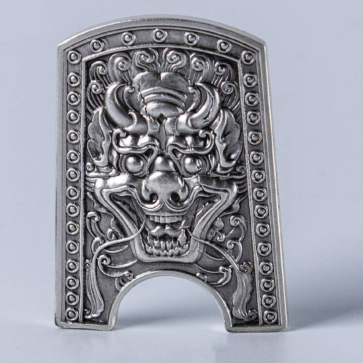 Corea del Sur: Doggaebi Stacker 1/2 oz Plata 2022 Light Antiqued