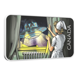 Canada: Canada’s Unexplained Phenomena - The Duncan Incident coloured $20 Silber 2023 Proof Coin n