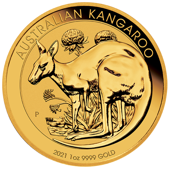 Australijski Kangur 1 uncja Złota 2021
