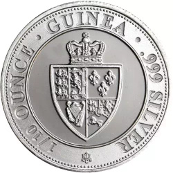 Szent Ilona: Spade Guinea 1/10 uncia ezüst 2020