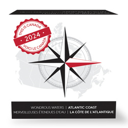 Canada: This Is Canada - Wondrous Waters "Atlantic Coast" $20 Silber 2024 Proof Coin
