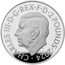 III. Károly király koronázása 1 uncia arany 2023 Proof