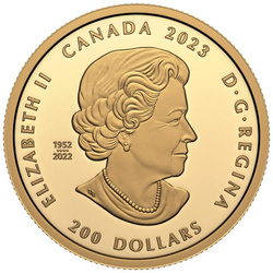 Canada: Collezione Purely Brilliant - De Beers Ideal Heart $200 Oro 2023 Proof Ultra High Relief