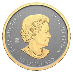 Canada: Celebrate Love $20 pozłacany Srebro 2023 Proof 