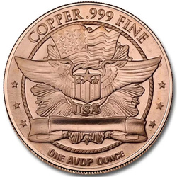 Covid 19 Stockpile 1 uncja Miedzi