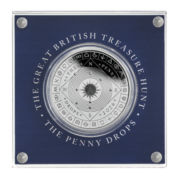 The Great British Treasure Hunt £5 Srebro 2026 Proof