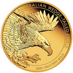 Orzeł Australijski 1000 gramów Złota 2020 Proof