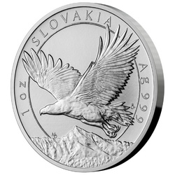 Niue: Slovakia Eagle 1 oz Silber 2023