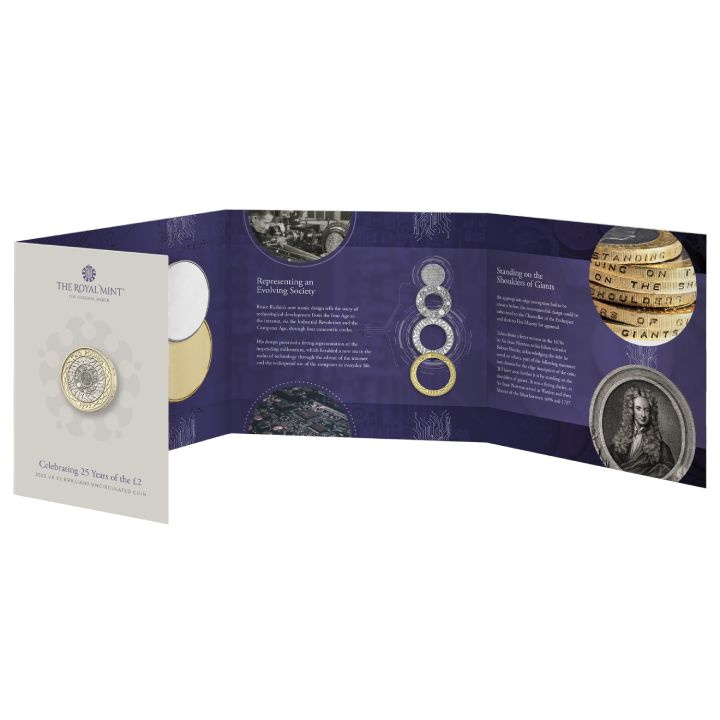 25 Years of the £2 Anniversary Cupro-nickel 2022
