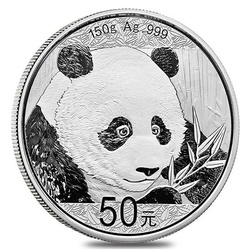Panda chinois 150 grammes d'argent 2018 PROOF