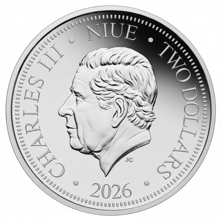 Niue: Australian Native Bees - Carpenter Bee 1 uncja Srebra 2026 Proof Hologram