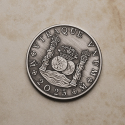 The 225th Anniversary of the Australian Proclamation – Pillar Dollar 1 oz Silver 2025 Antiqued Coin