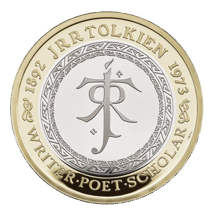 Zestaw 5 monet Wielka Brytania Miedzionikiel 2023 Proof Commemorative Coin